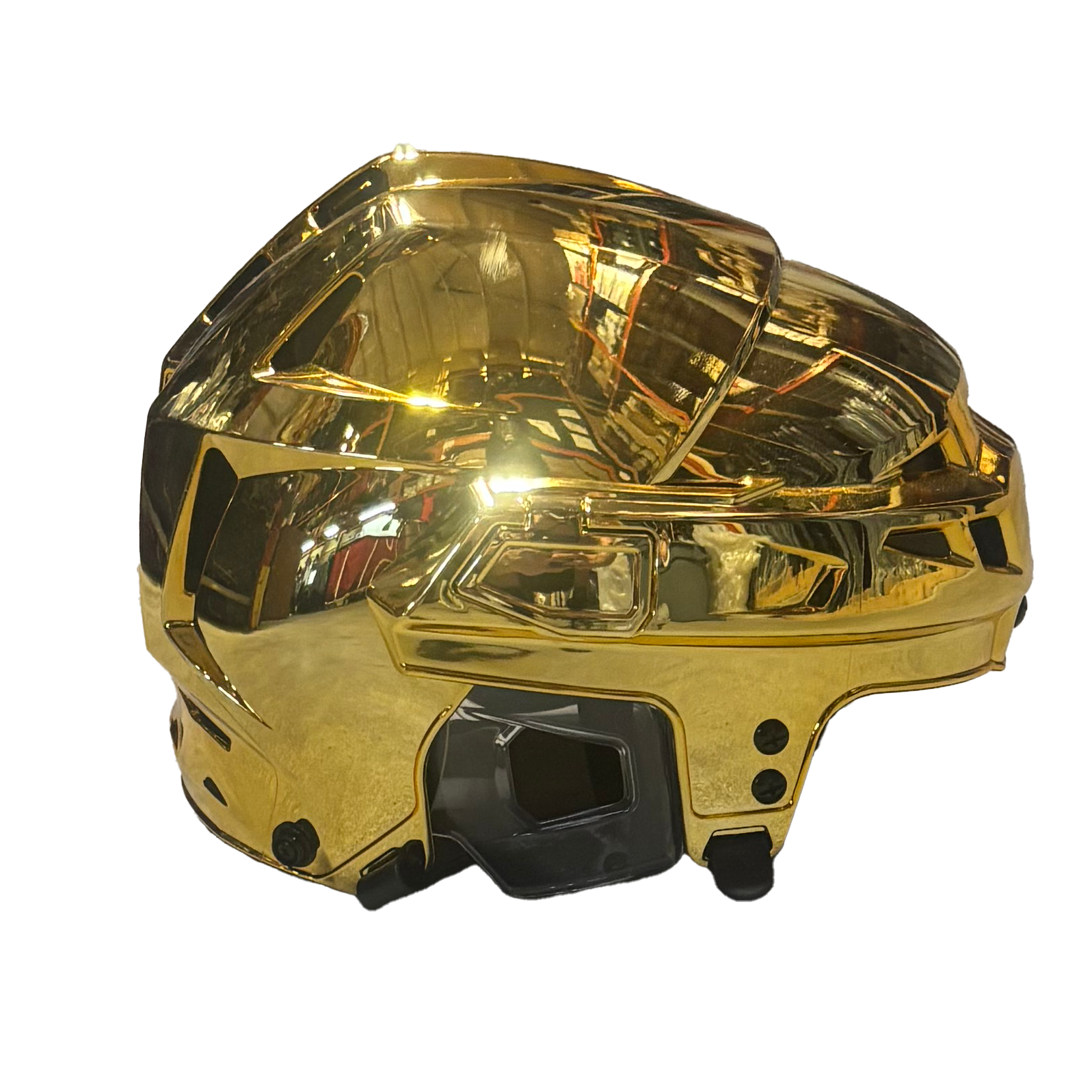 CCM V08 - Hockey Helmet (Gold Chrome)